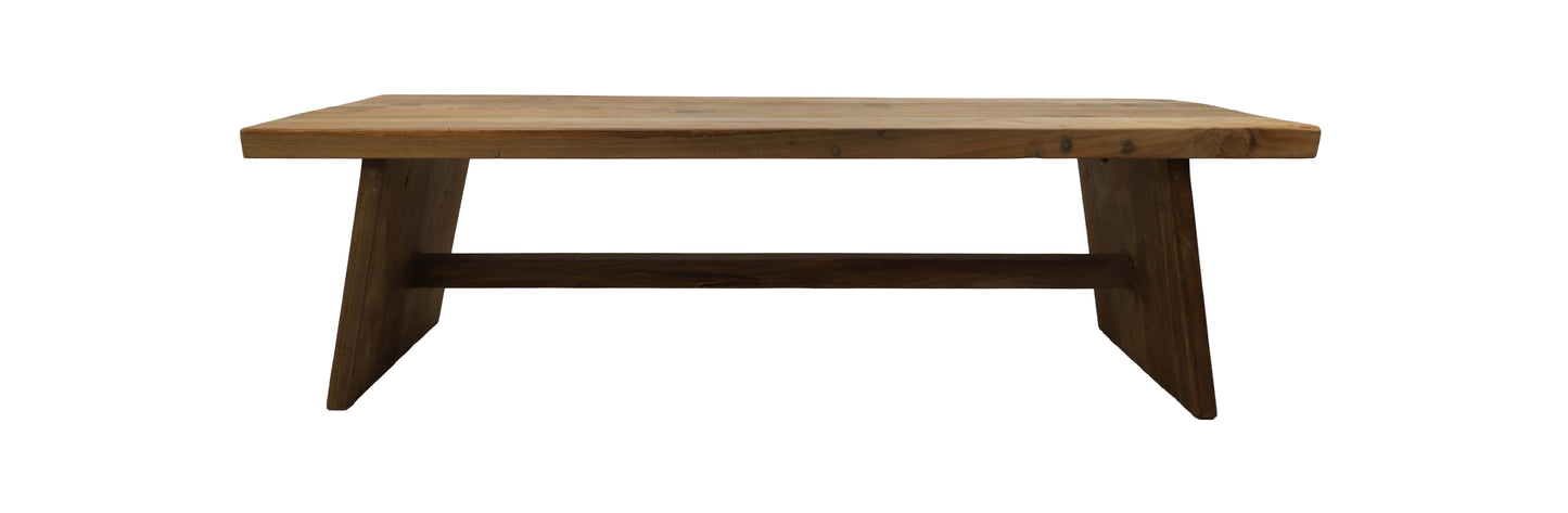 Banc - 140x35x45 - Naturel - Teck